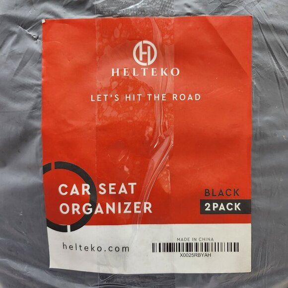 Helteko Backseat Car Organizer, Kick Mats Back Seat Protector Tablet Holder - Picture 3 of 4